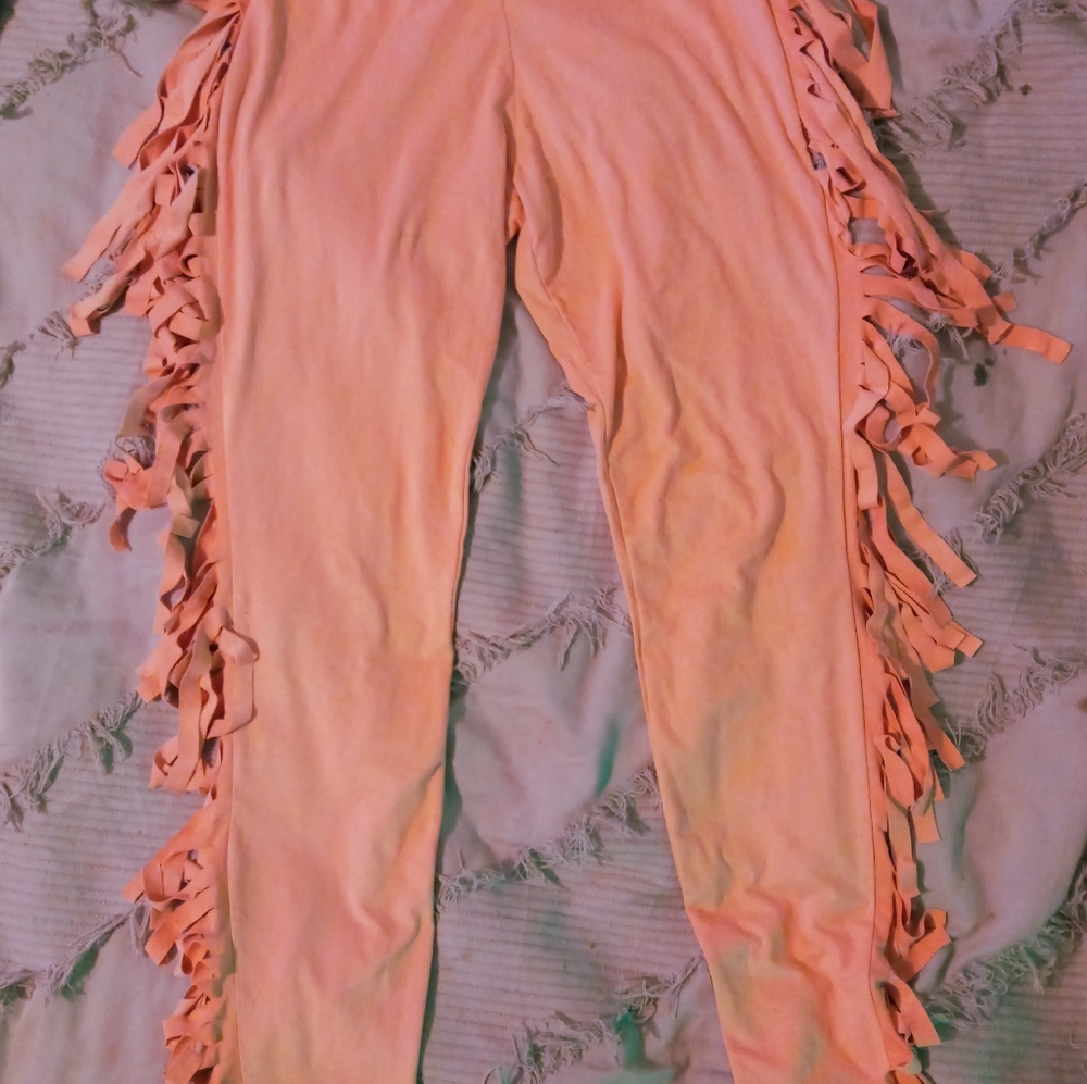 Warrior Within fringe leggings